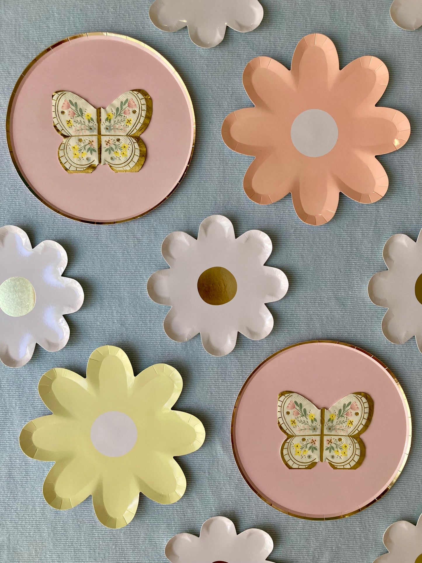 Flower Party - (8 platos) Large