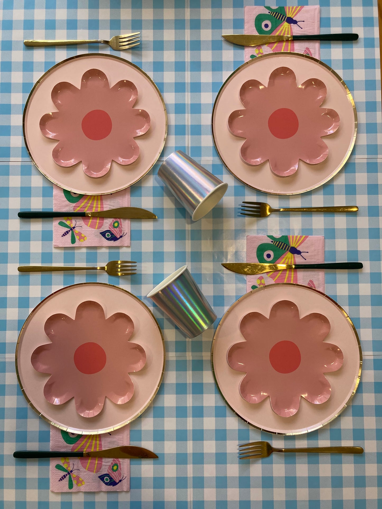 Flower Party - (8 Platos) Small