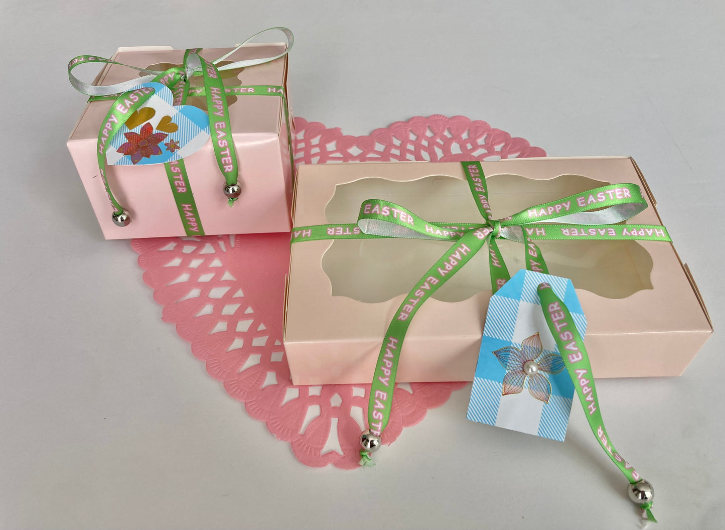 PINK boxes - Paquete de 10 cajas rectangulares