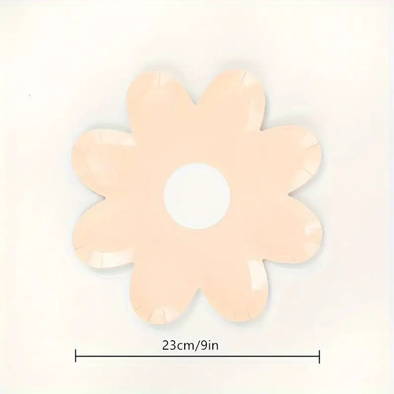 Flower Party - (8 platos) Large