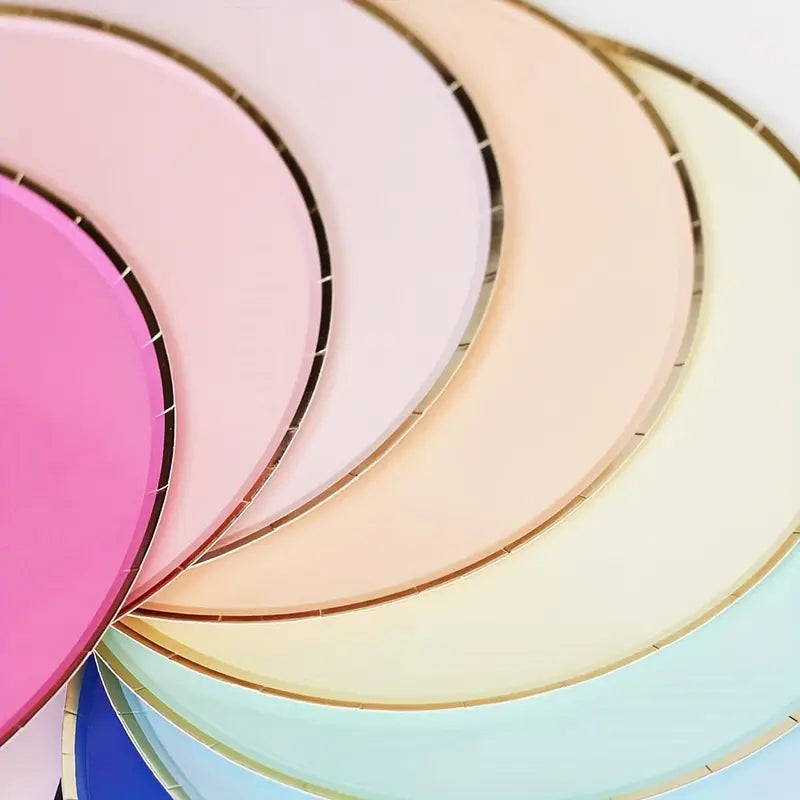 Soft Pink - (8 Platos) Large