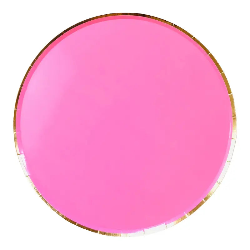 Electric Pink - (8 Platos) Large