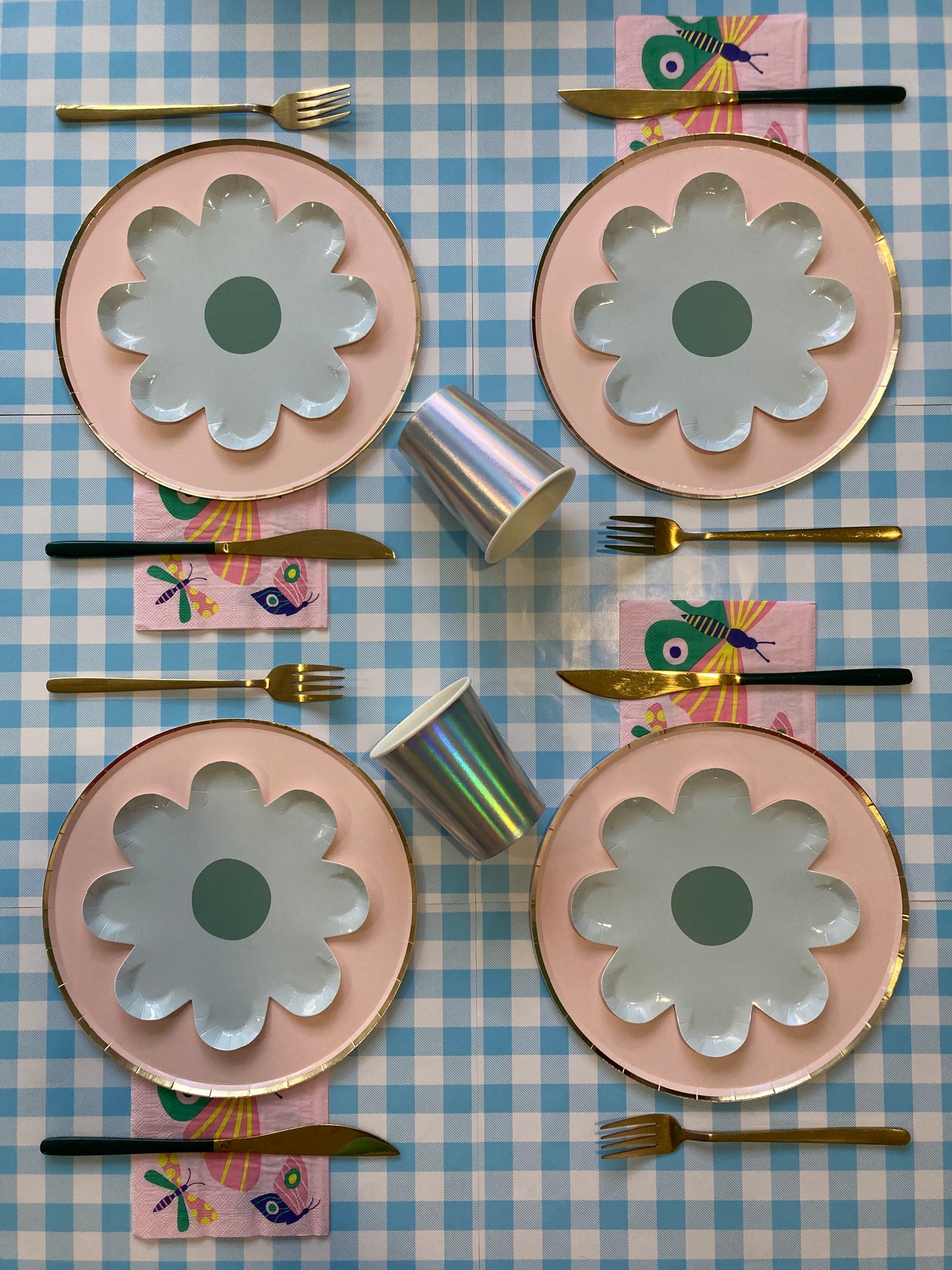 Flower Party - (8 Platos) Small