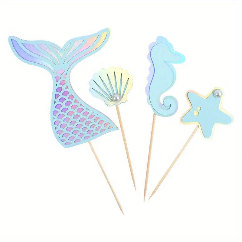 🐚 Mermaid&Friends🧜‍♀️ Cake toppers