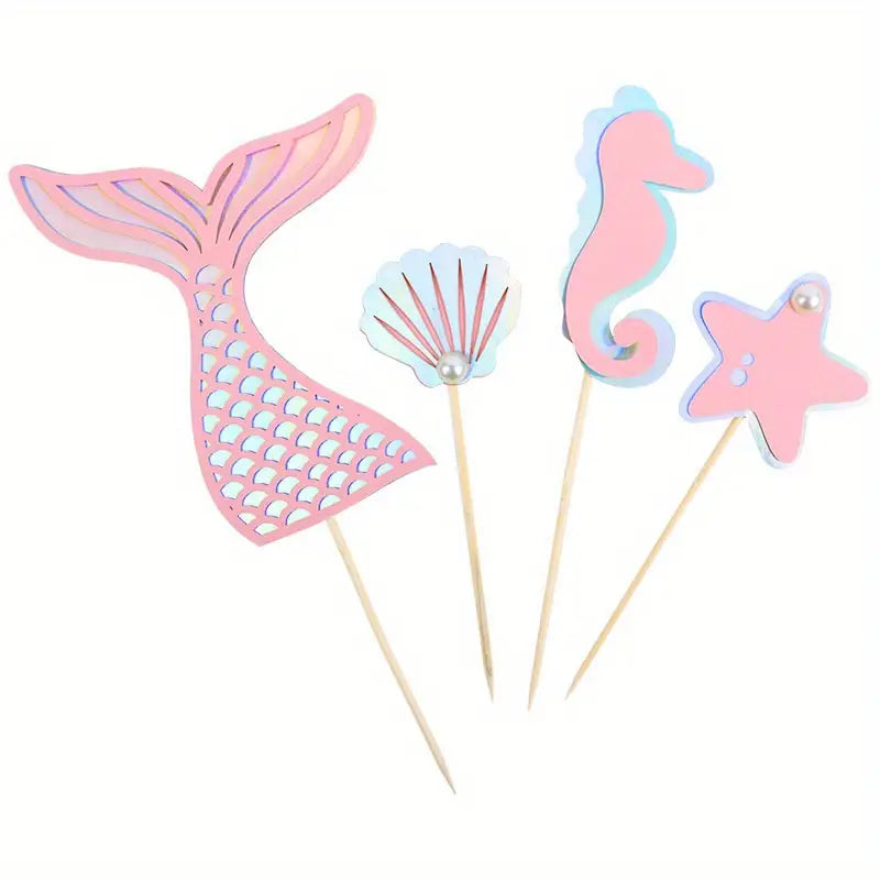 🐚 Mermaid&Friends🧜‍♀️ Cake toppers