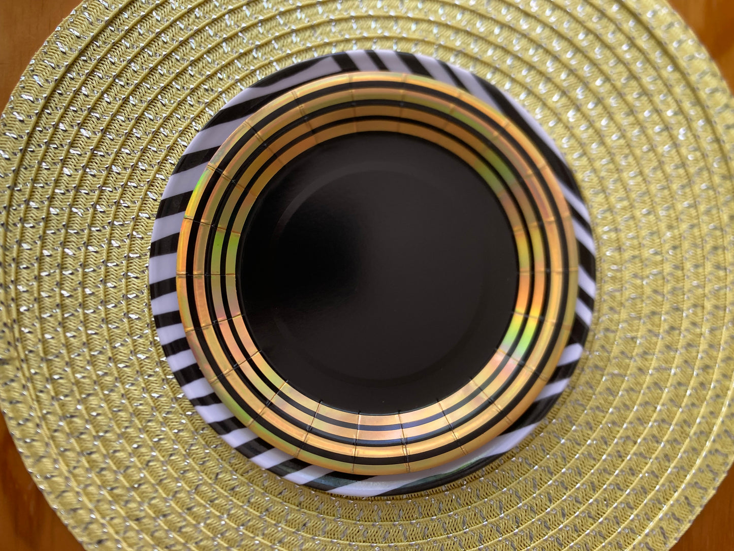 Black party -  8 platos chicos