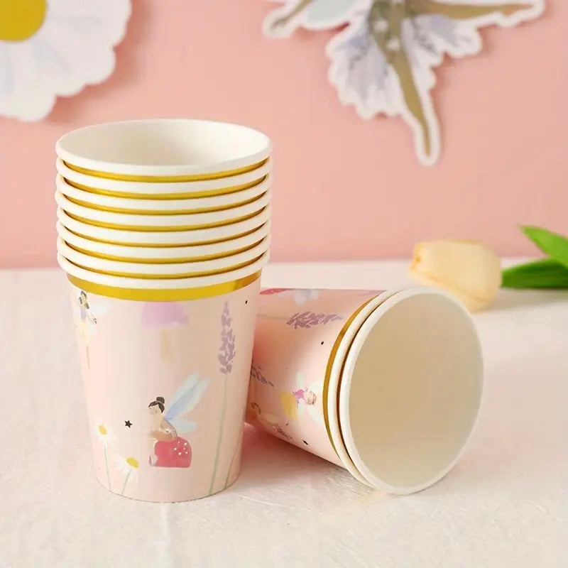 Fairy Party Cups        10 vasos 9 oz