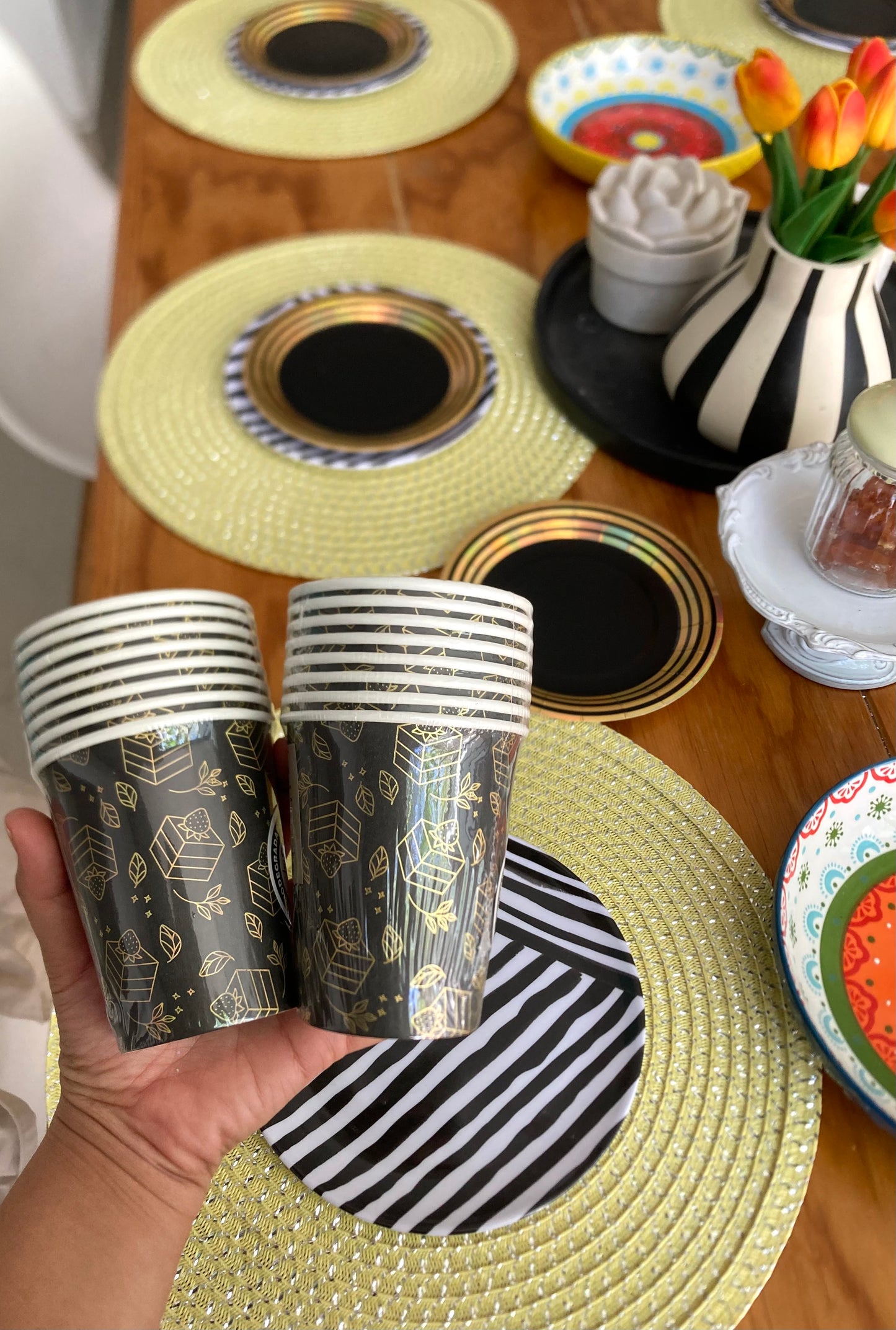 Black party - Vasos 9oz