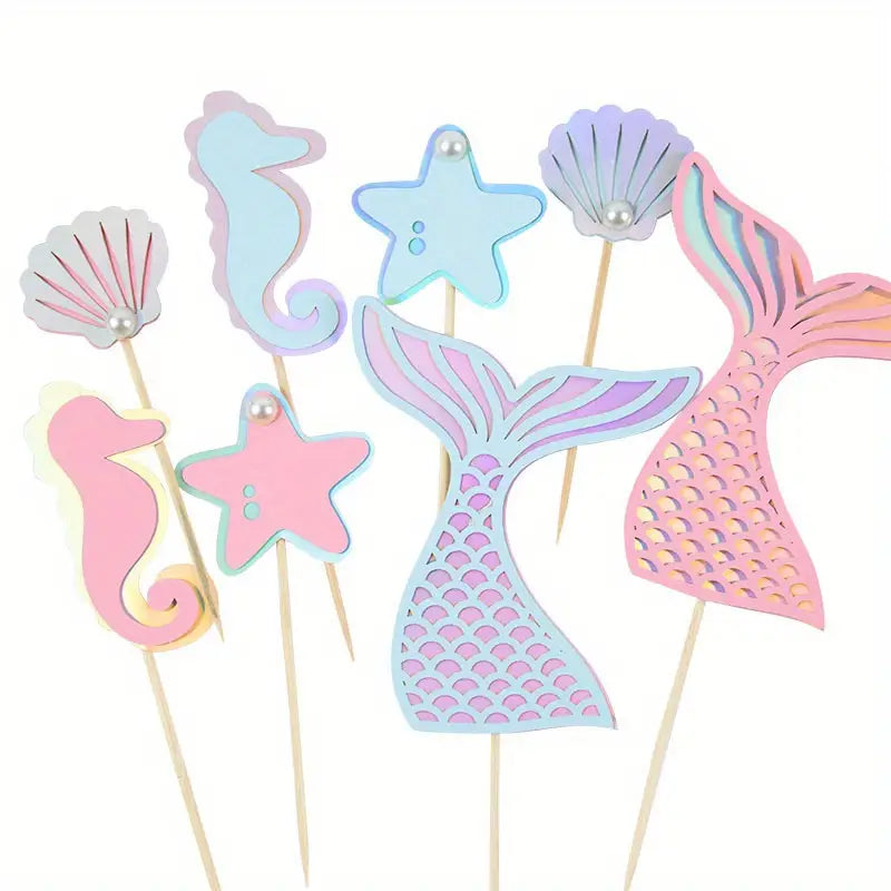 🐚 Mermaid&Friends🧜‍♀️ Cake toppers
