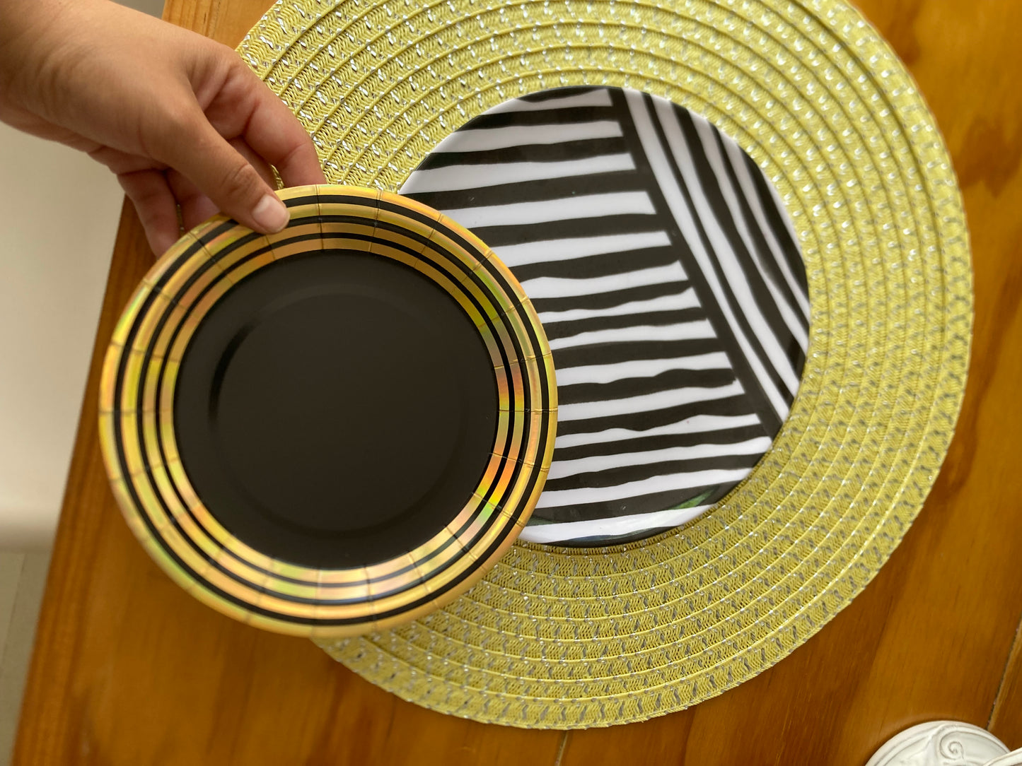 Black party -  Plato Mediano